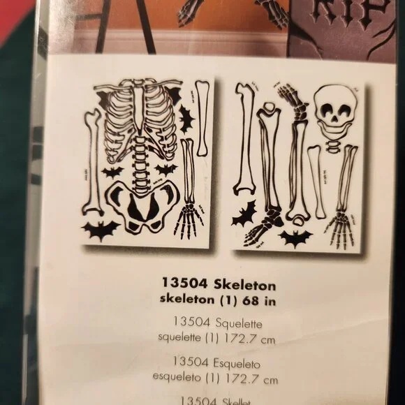 Two Self-Stick Halloween Mural Kits -  NWT - Picture 6 of 7